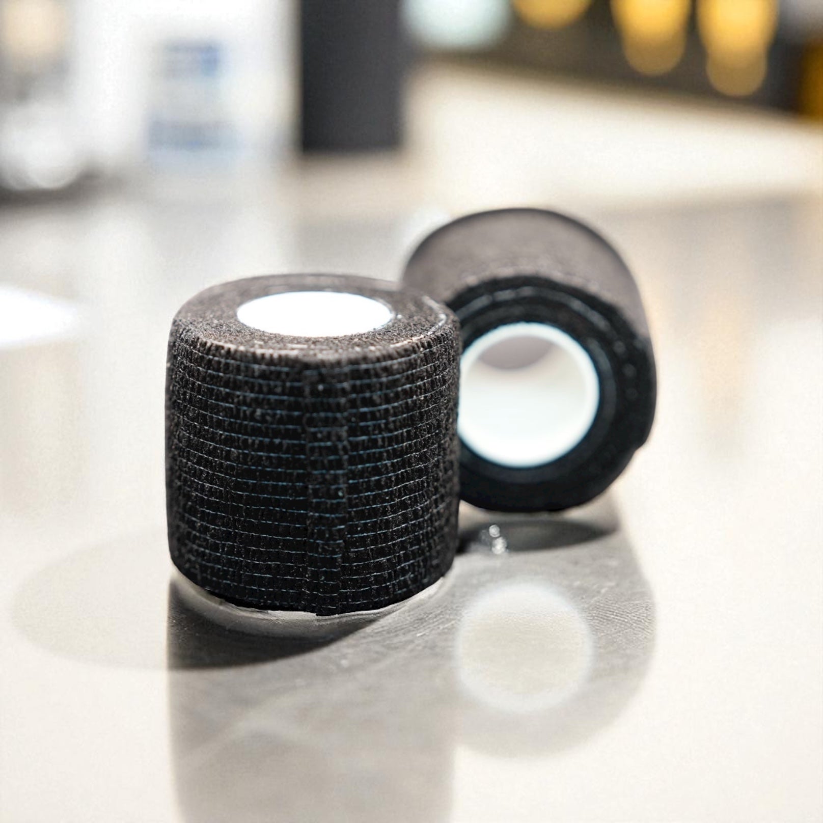 Cohesive bandages black(size: 2inch x 5 yds)